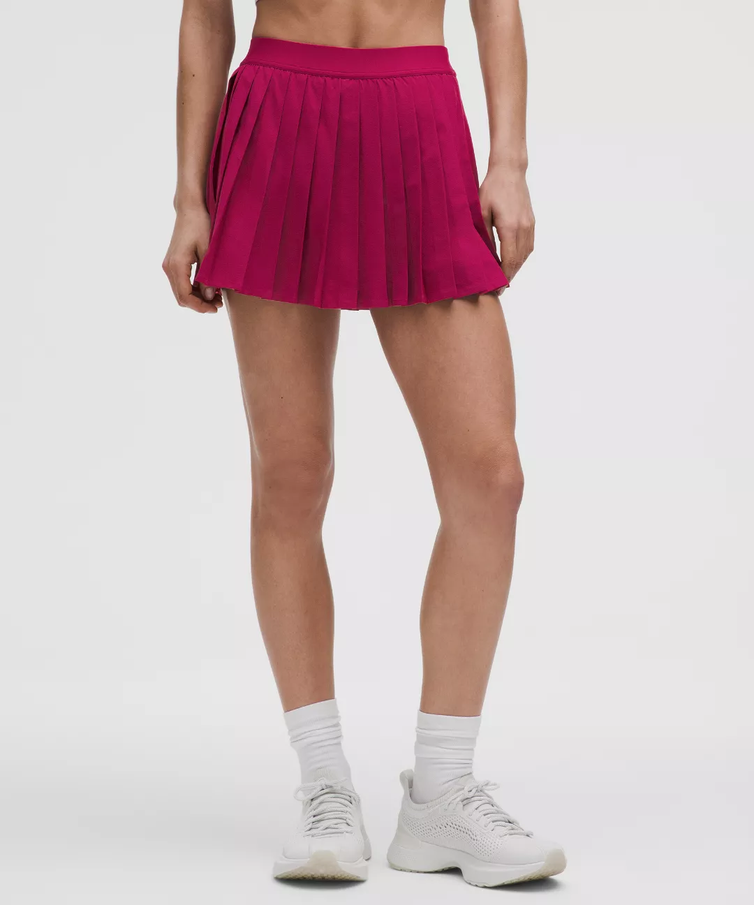 High-Rise Pleated Tennis Skirt
