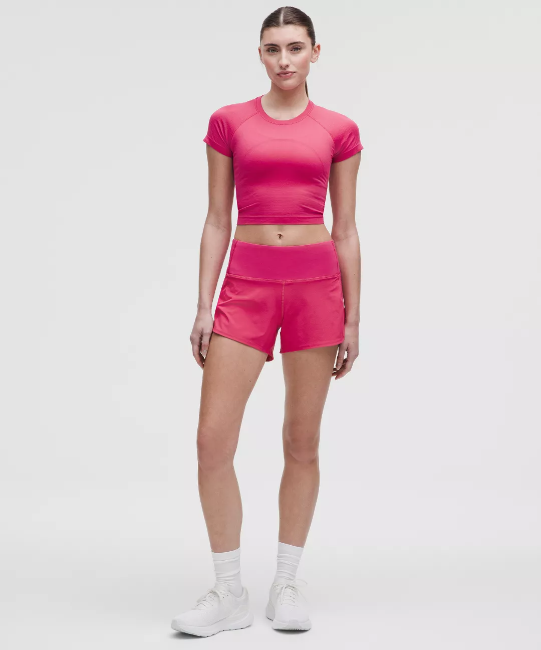 Swiftly Tech Cropped Short-Sleeve Shirt 2.0