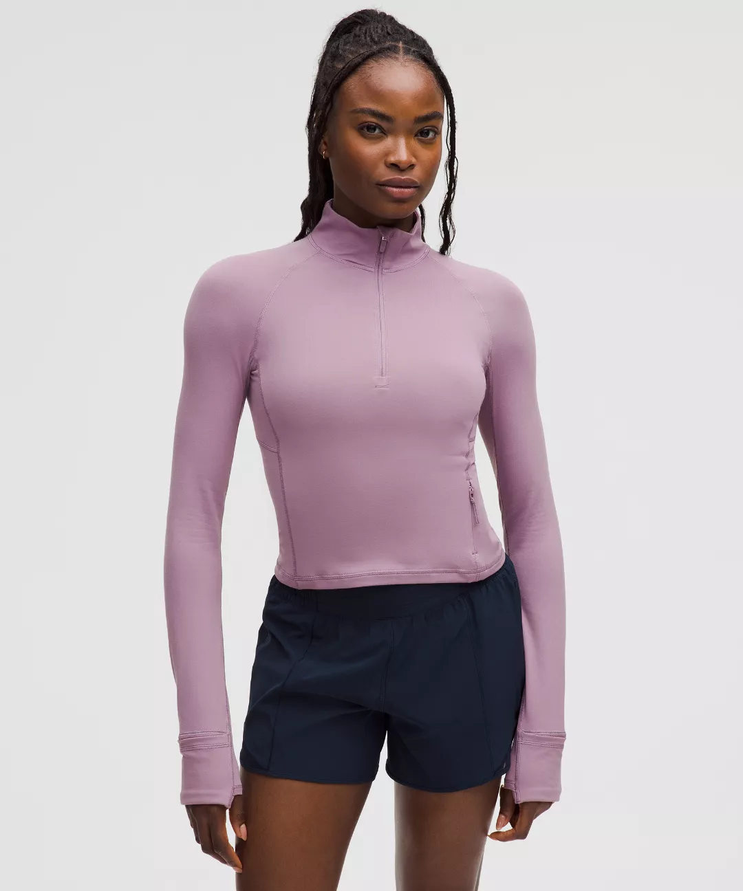 It's Rulu Cropped Half Zip *Updated