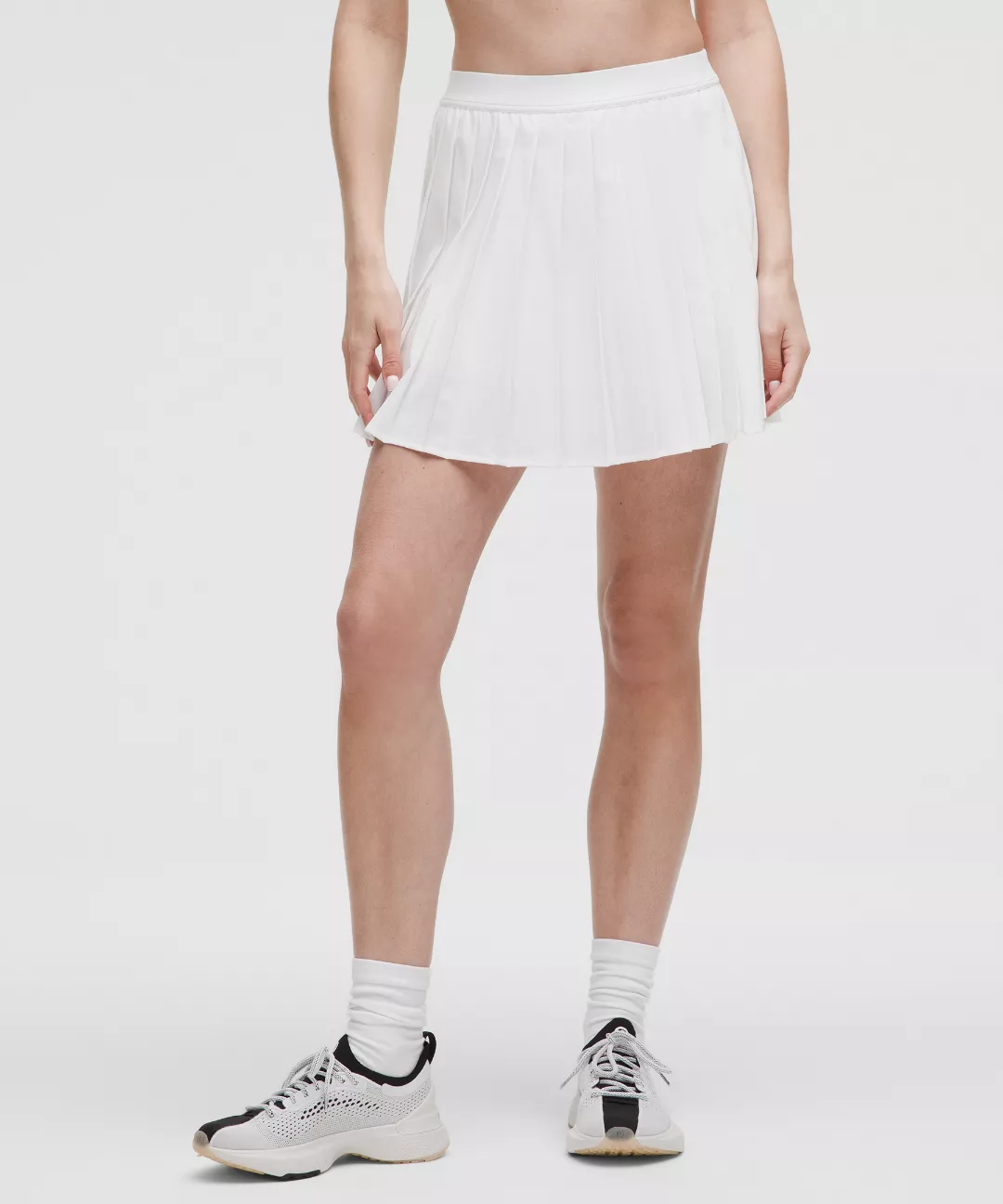 High-Rise Pleated Tennis Skirt *Long