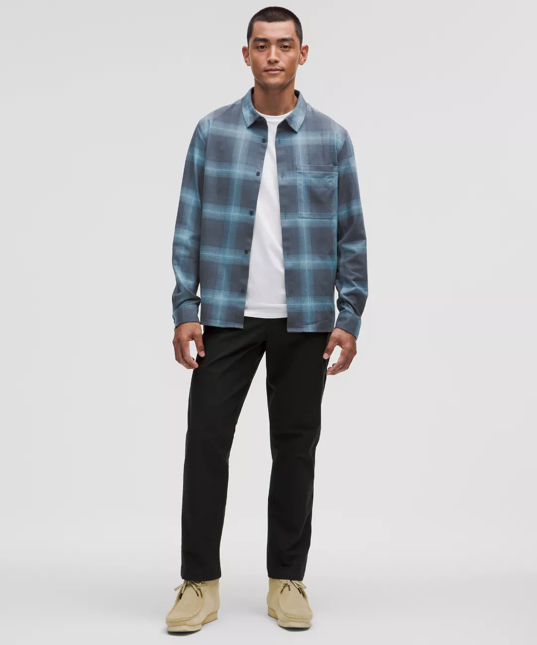 Brushed Woven Overshirt