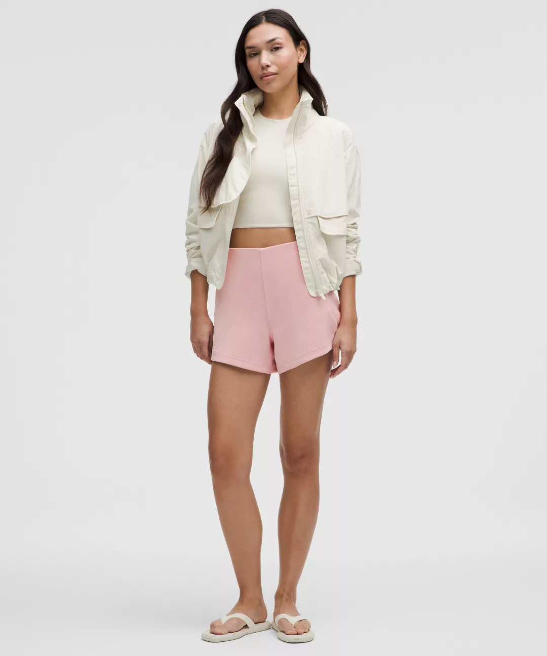 Softstreme Kick-Flare Mid-Rise Short 4"