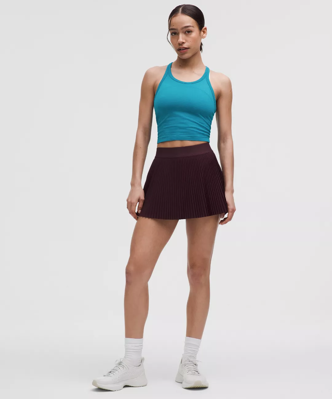 Swiftly Tech Cropped Racerback Tank Top 2.0