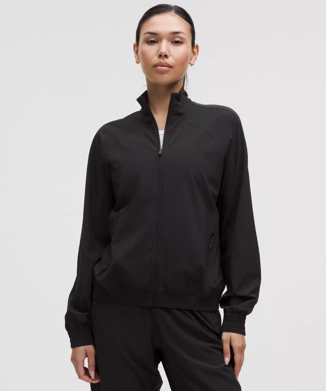 Adapted State Perforated Track Jacket