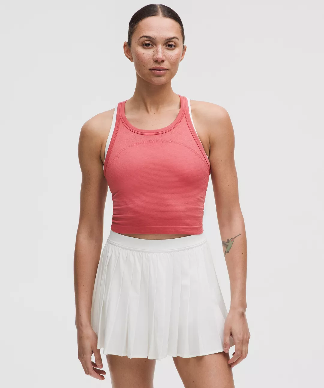 Swiftly Tech Cropped Racerback Tank Top 2.0