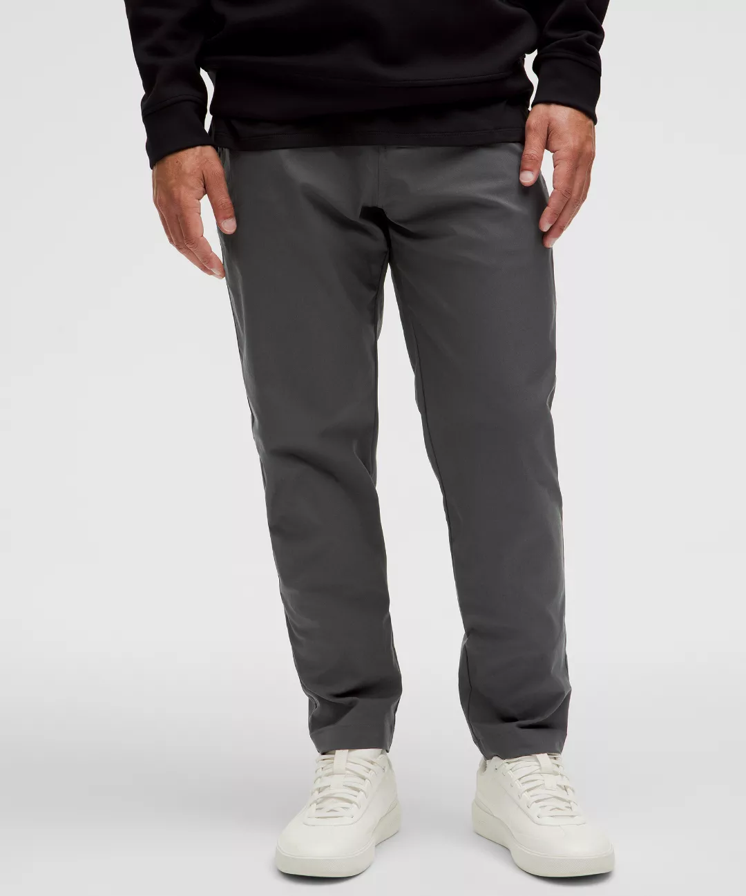 Slim-Tapered Smooth Twill Trouser *Cropped