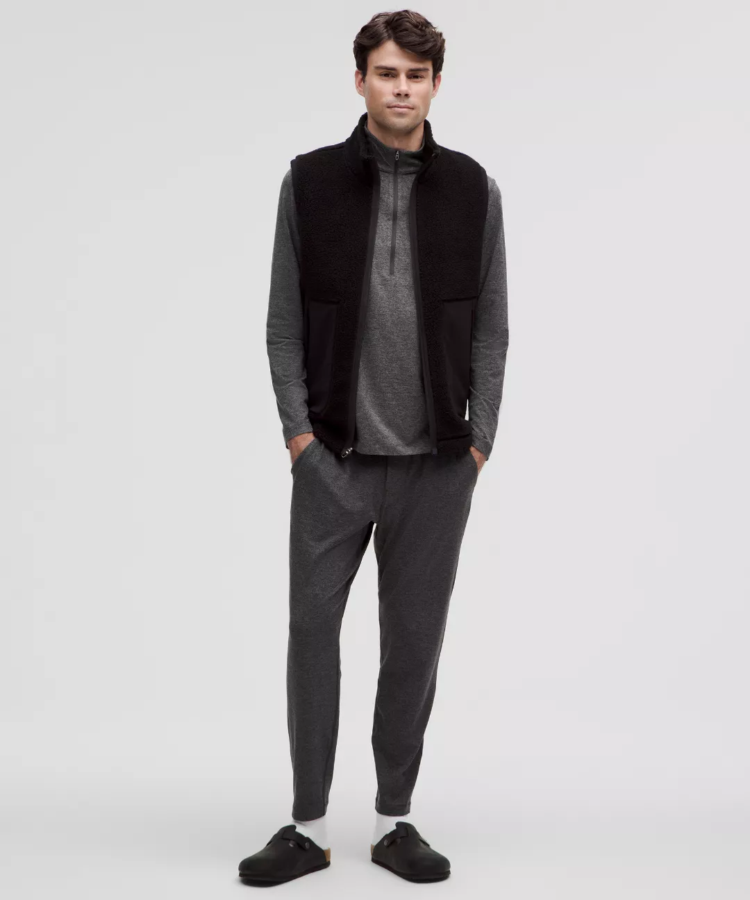 Soft Jersey Half Zip