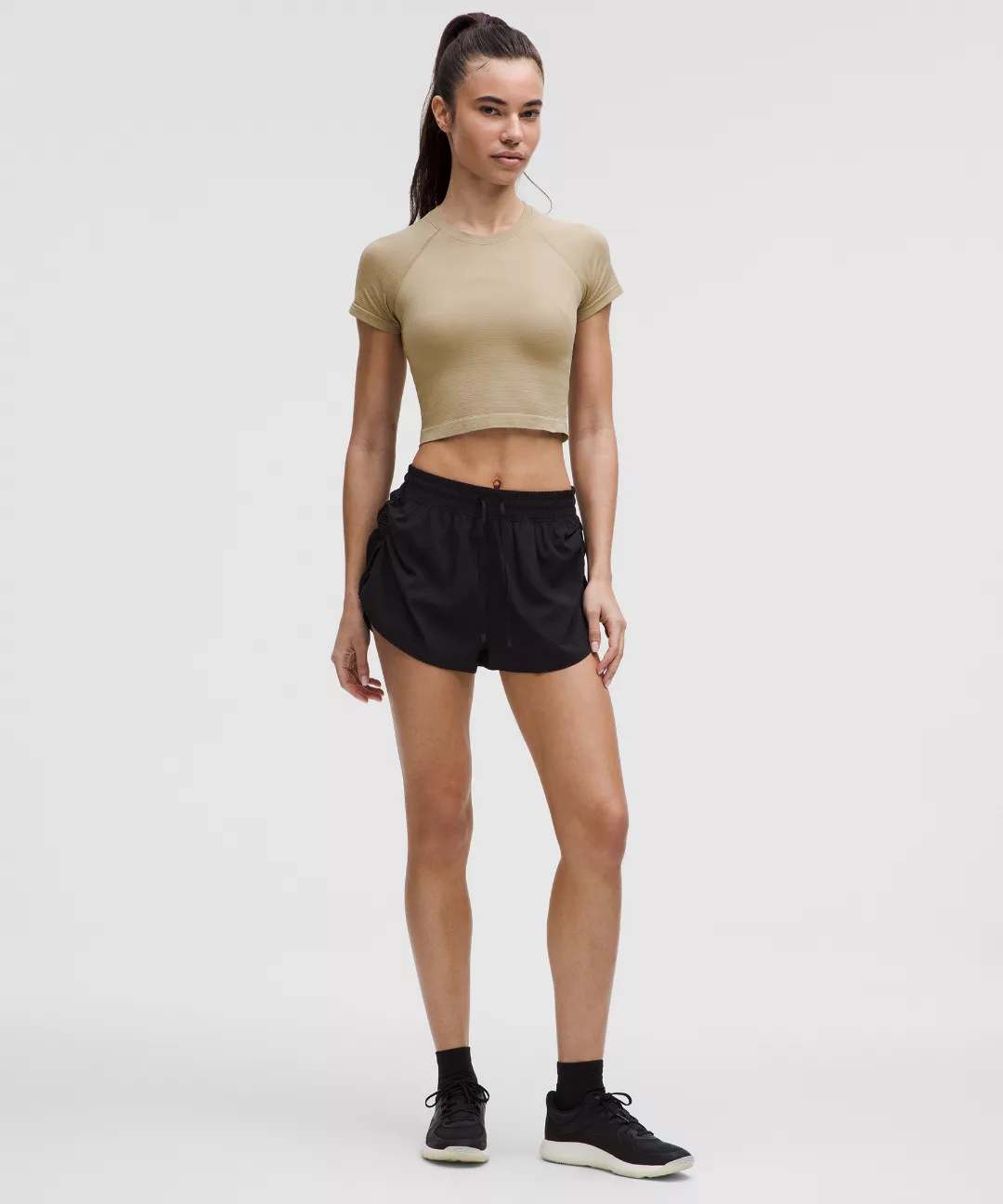 Swiftly Tech Cropped Short-Sleeve Shirt 2.0