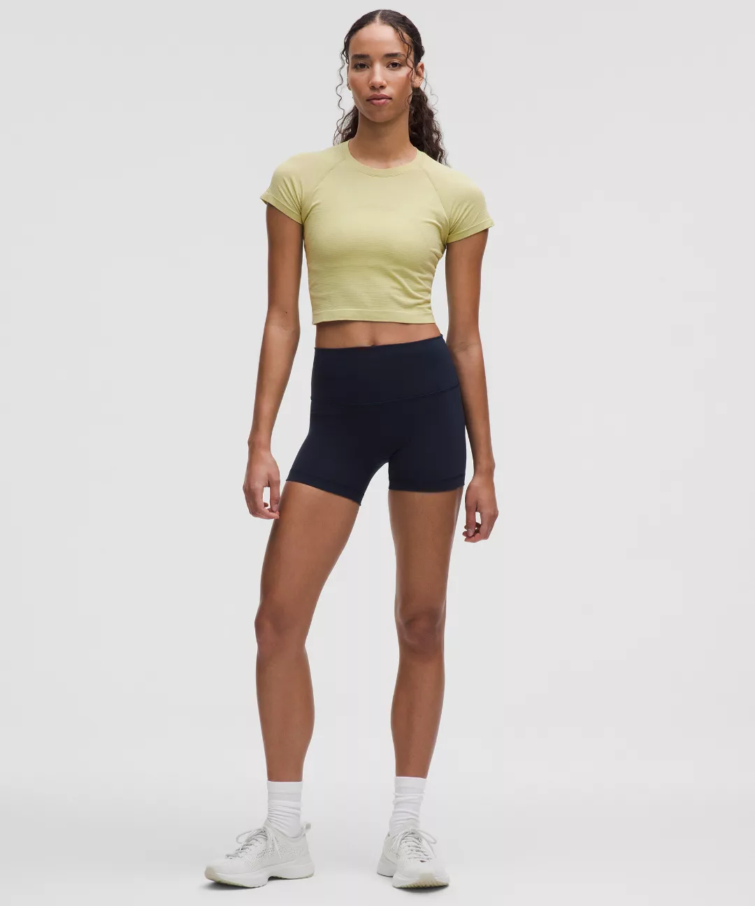 Swiftly Tech Cropped Short-Sleeve Shirt 2.0