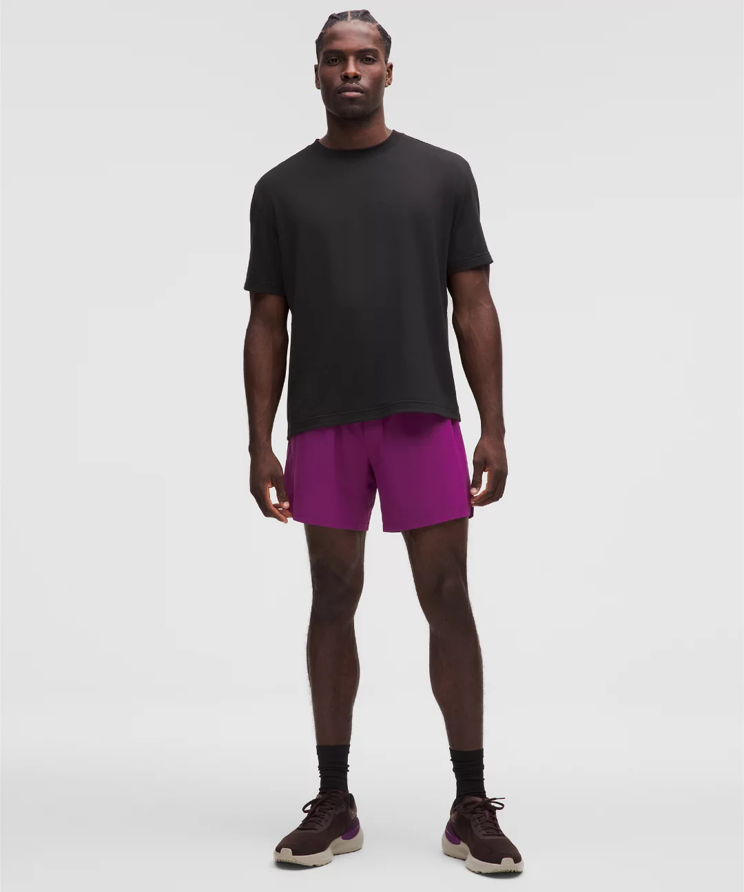Mile Maker Run Crew Ripstop Lined Short 6"