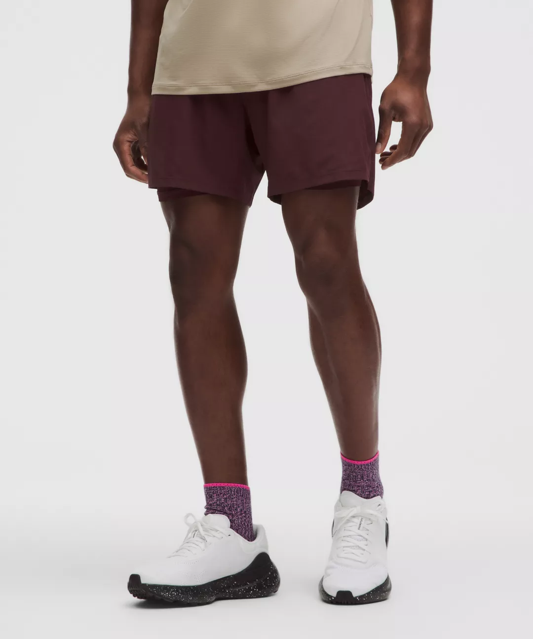 Mile Maker Run Crew Ripstop Lined Short 6"