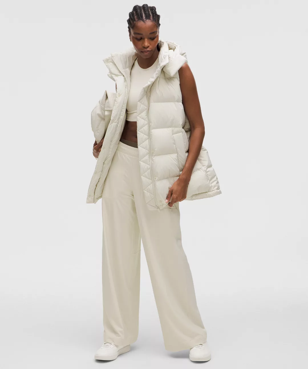 Wunder Puff 600-Down-Fill Mid-Length Vest