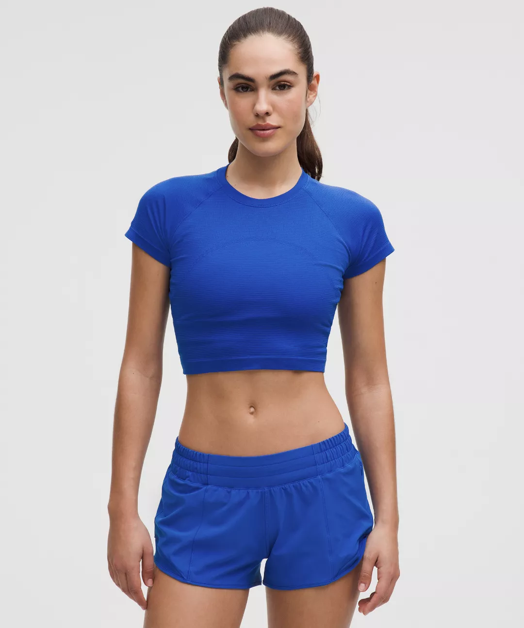 Swiftly Tech Cropped Short-Sleeve Shirt 2.0