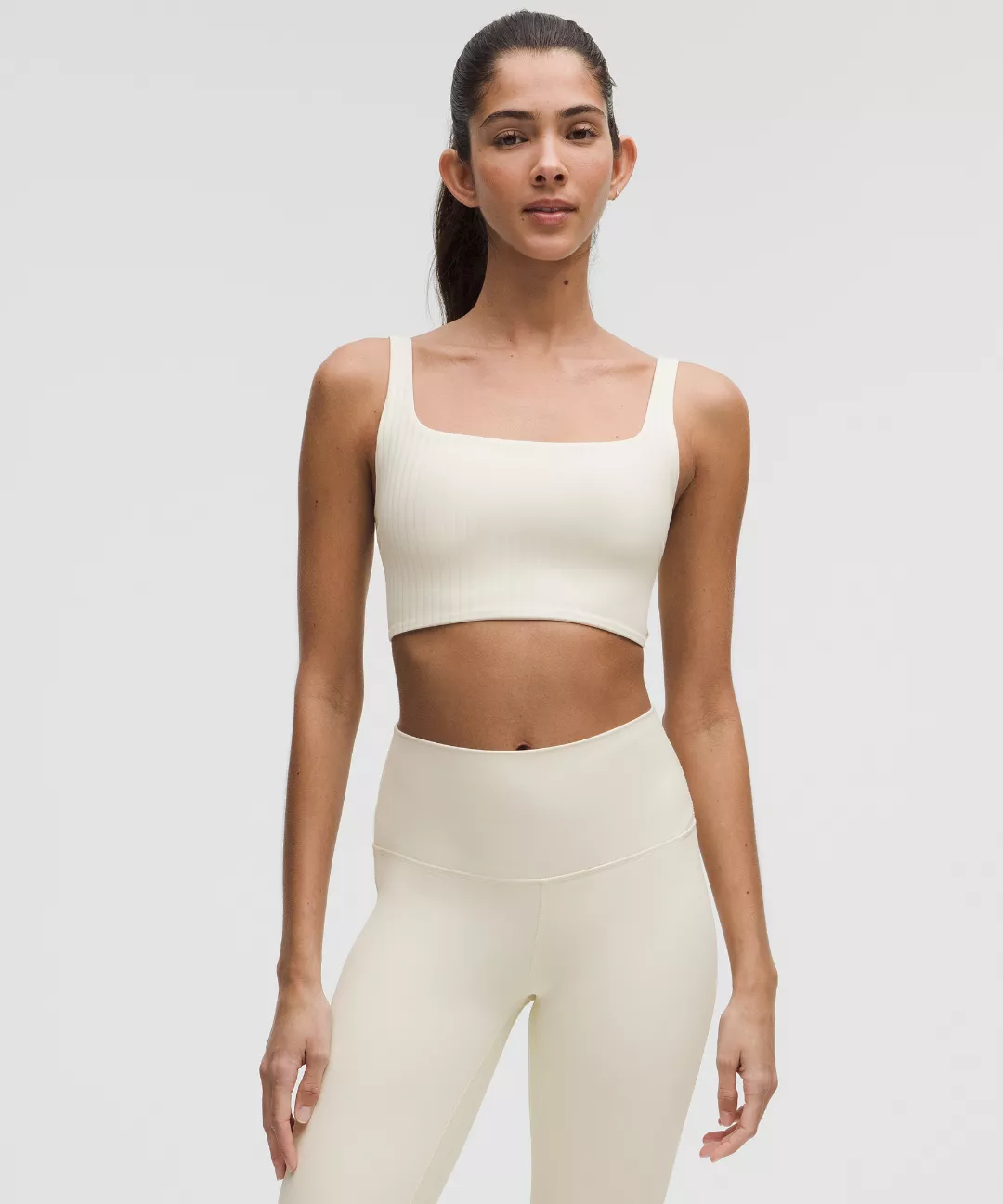 Bend This Ribbed Scoop and Square Bra *Light Support, A-C Cups