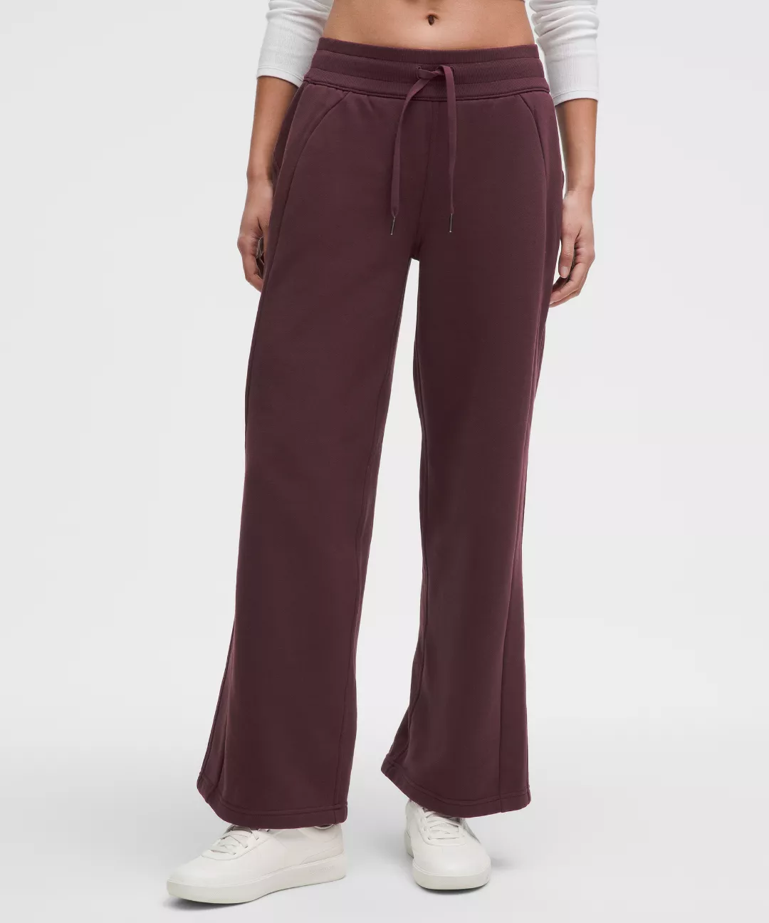 Scuba Mid-Rise Wide-Leg Pant *Regular