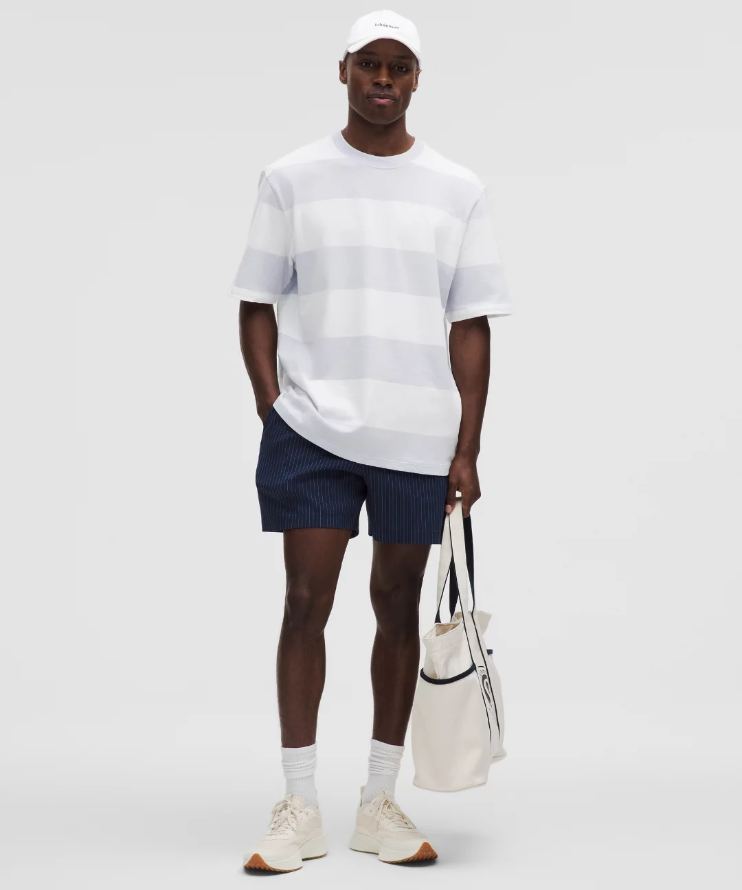 Heavyweight Cotton Jersey T-Shirt *Stripe