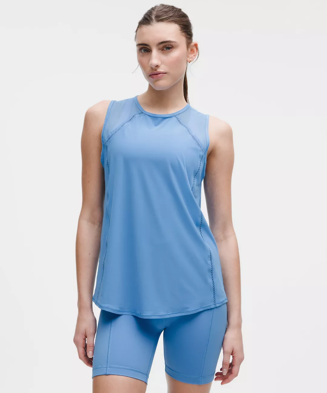 Sculpt Tank Top *Lace Trim