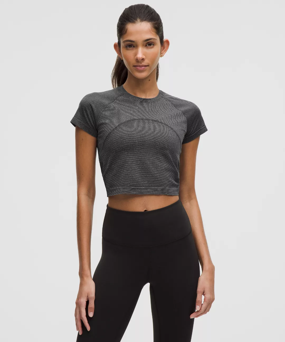 Swiftly Tech Cropped Short-Sleeve Shirt 2.0