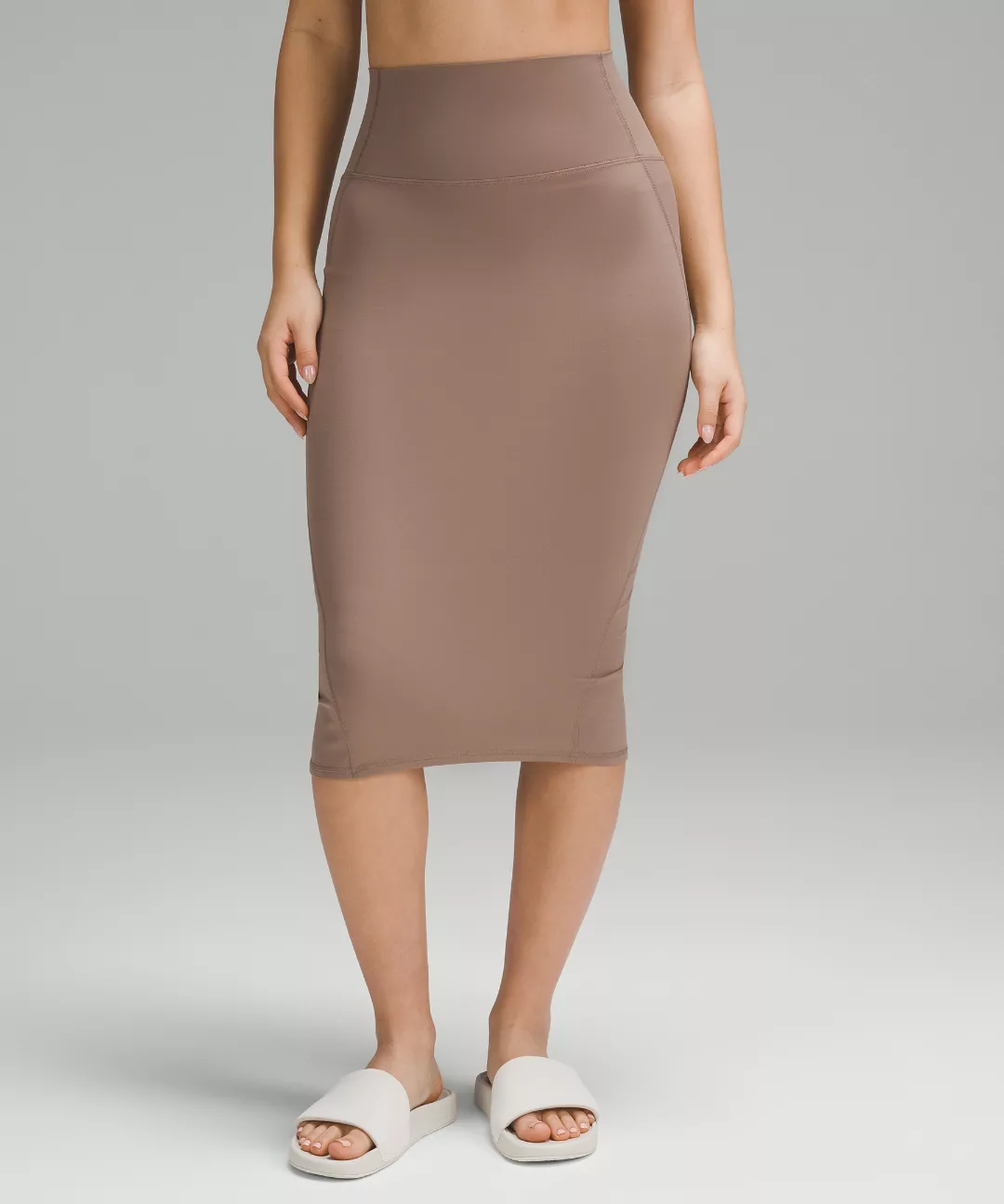 Nulu Slim-Fit High-Rise Skirt