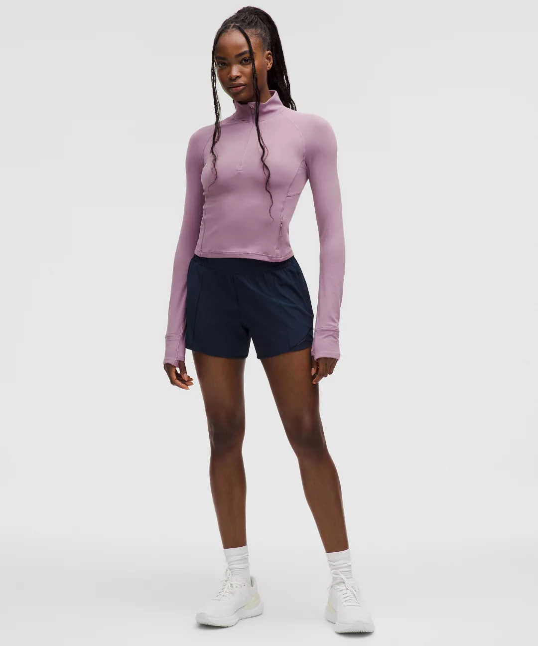 It's Rulu Cropped Half Zip *Updated