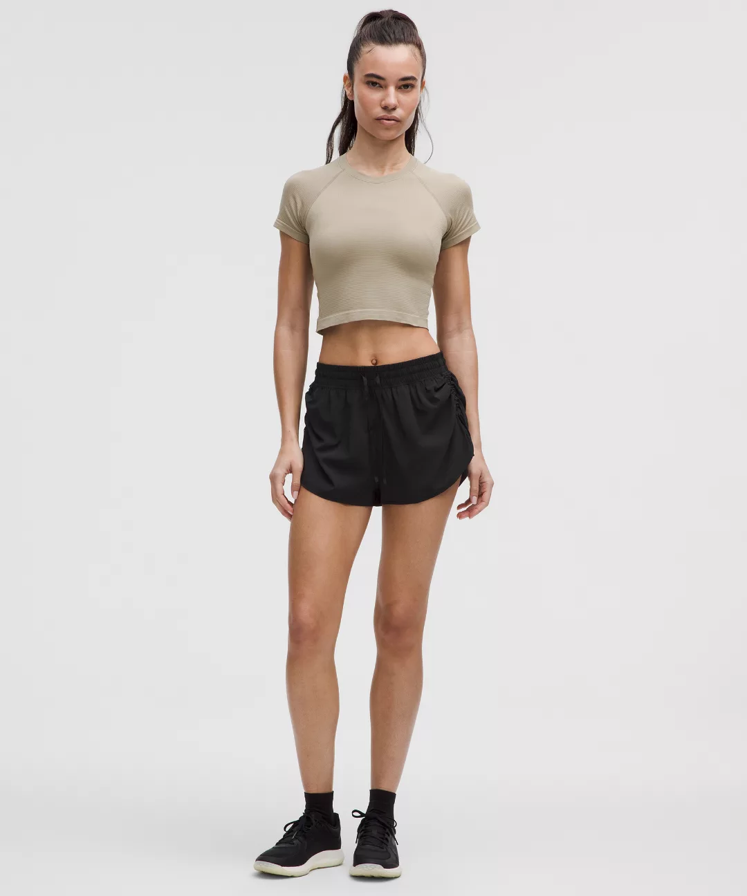 Side-Cinch High-Rise Short 1.5"
