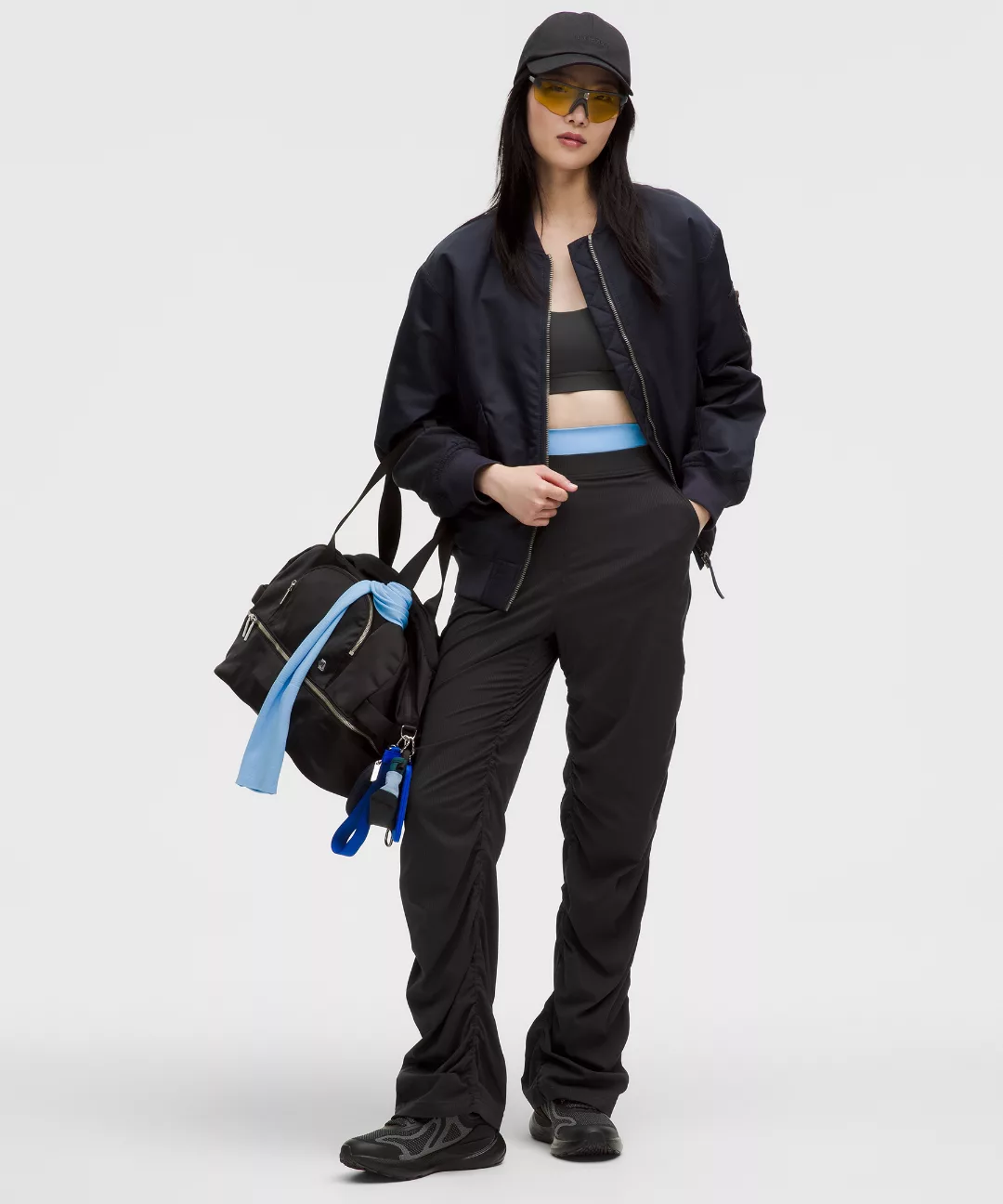 Dance Studio Slim-Fit High-Rise Flared Pant