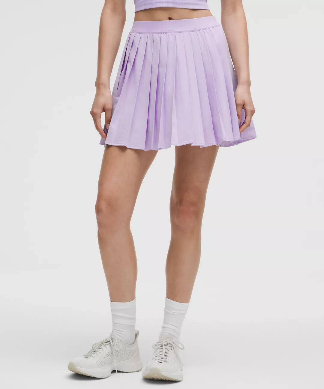 High-Rise Pleated Tennis Skirt *Long