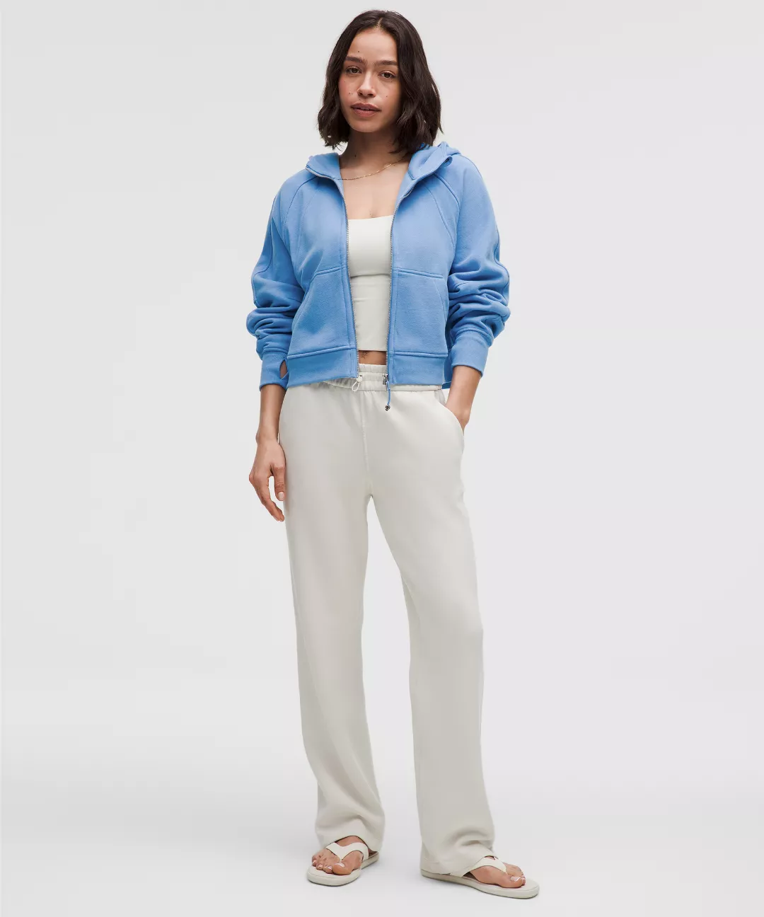 Scuba Oversized Full-Zip Hoodie