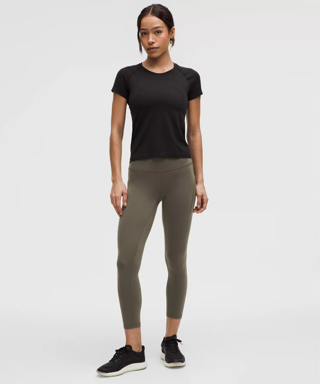 Wunder Train High-Rise Crop with Pockets 23"