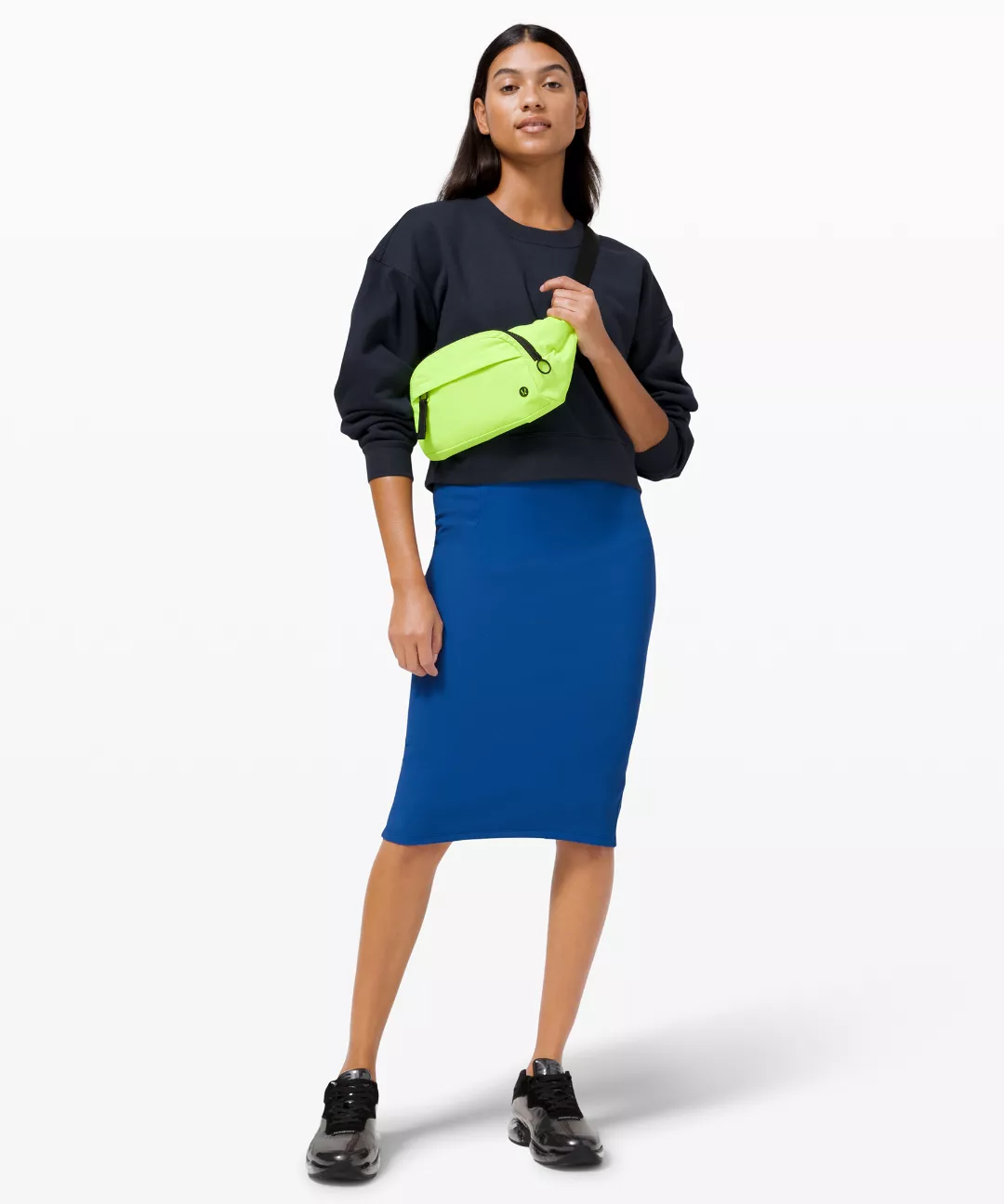 Perfectly Oversized Cropped Crew *French Terry