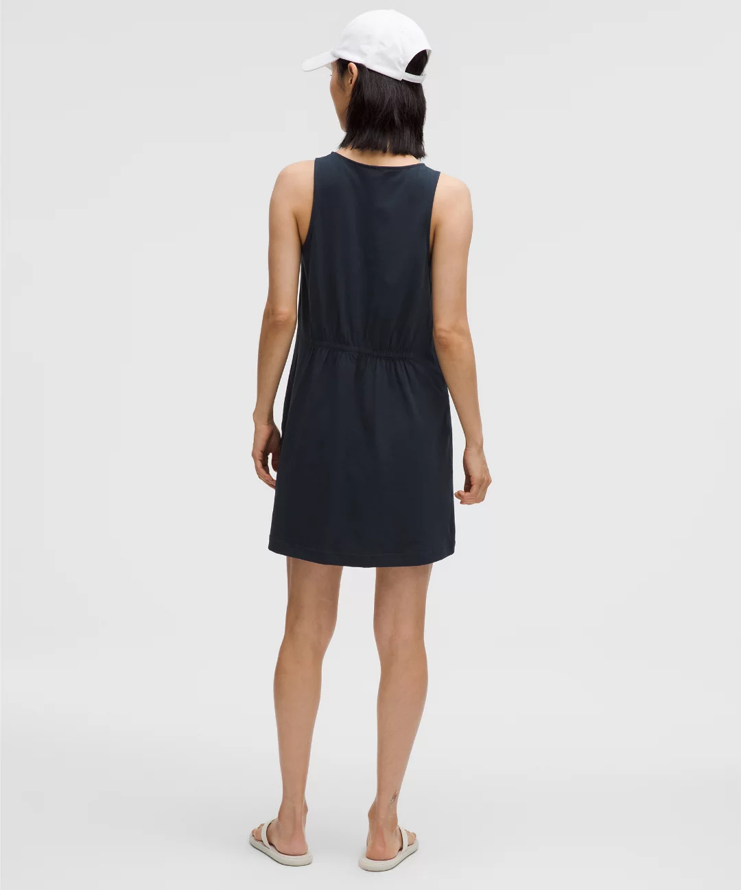 Organic Cotton Cinched-Waist Dress