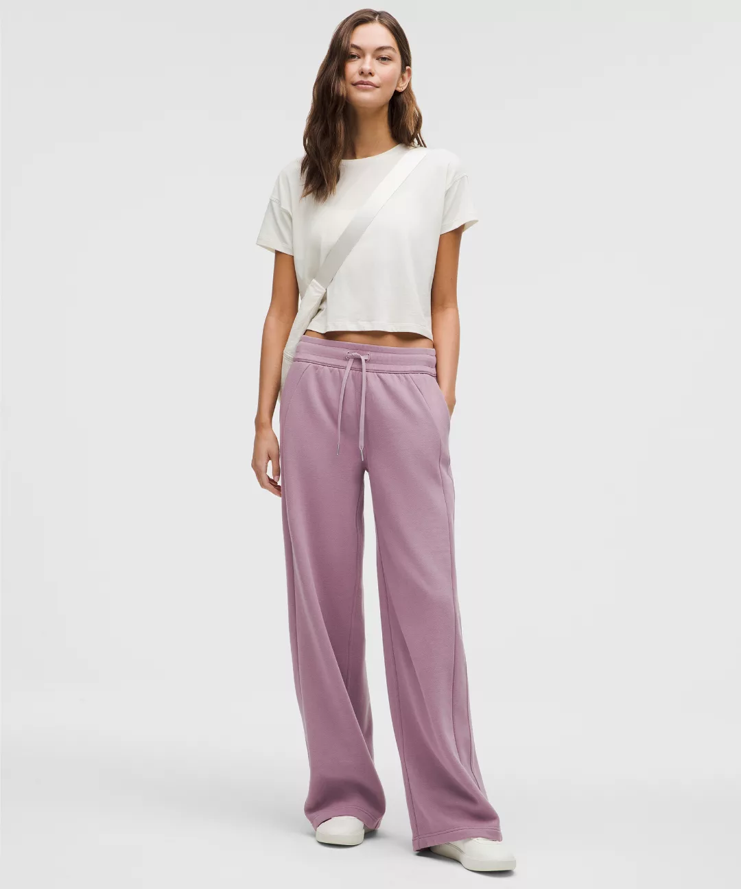Scuba Mid-Rise Wide-Leg Pant *Tall