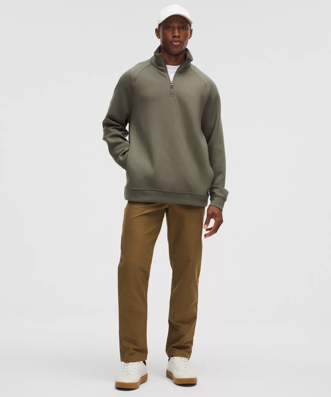 Smooth Spacer Quarter Zip