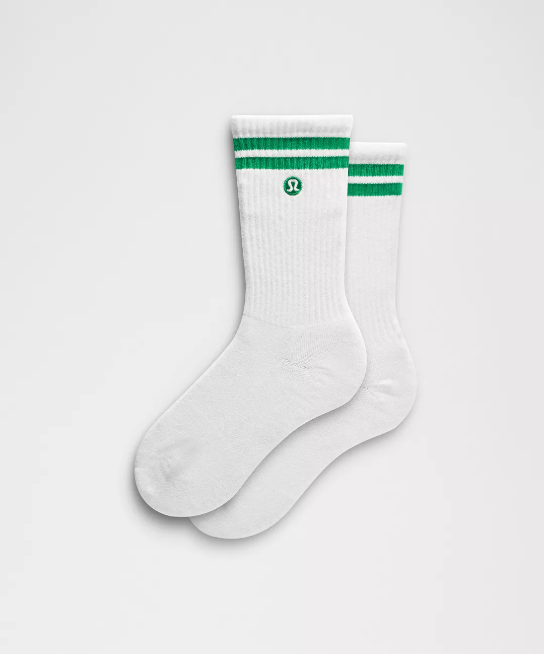 Unisex Daily Essential Crew Socks *Stripe