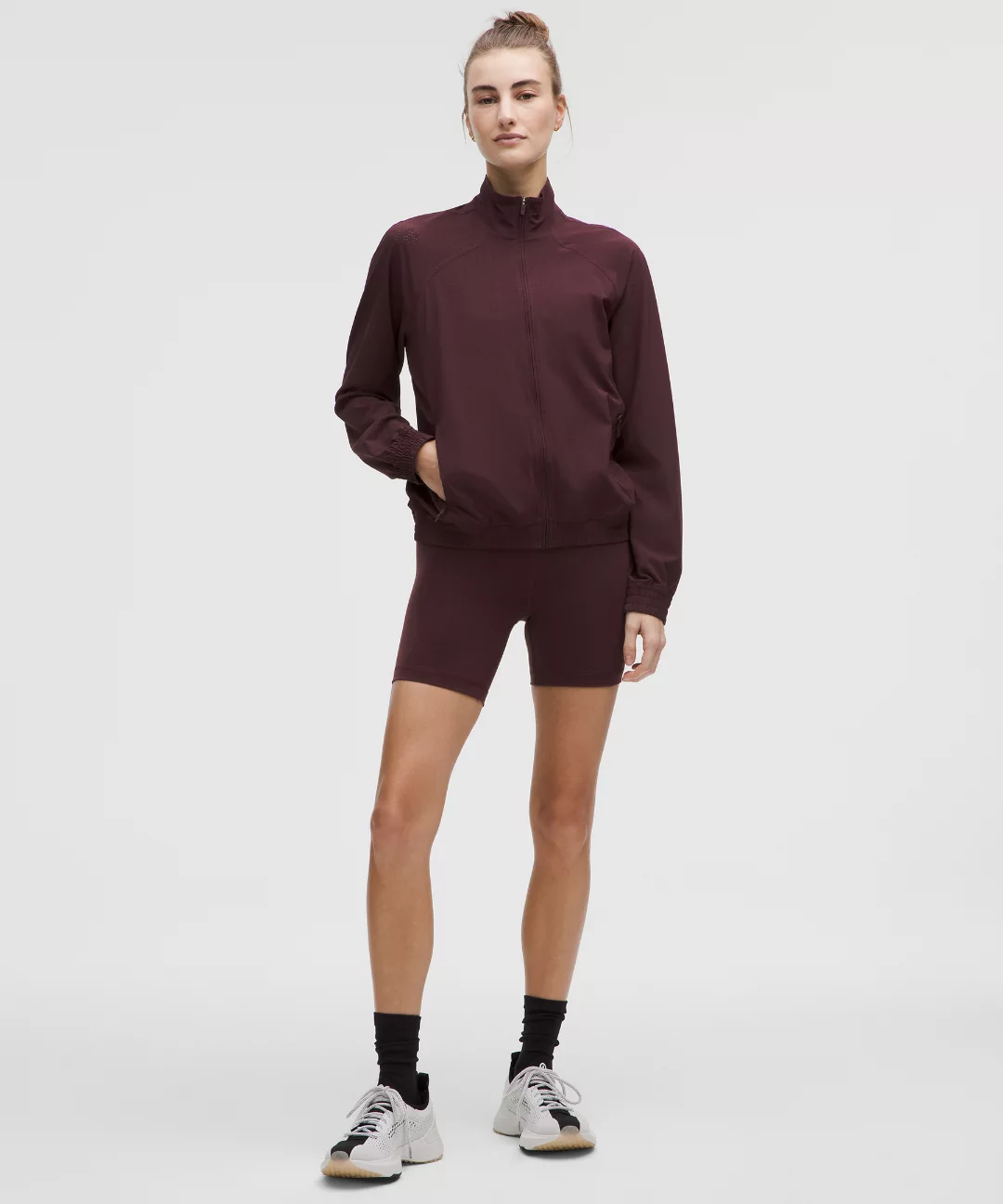 Adapted State Perforated Track Jacket