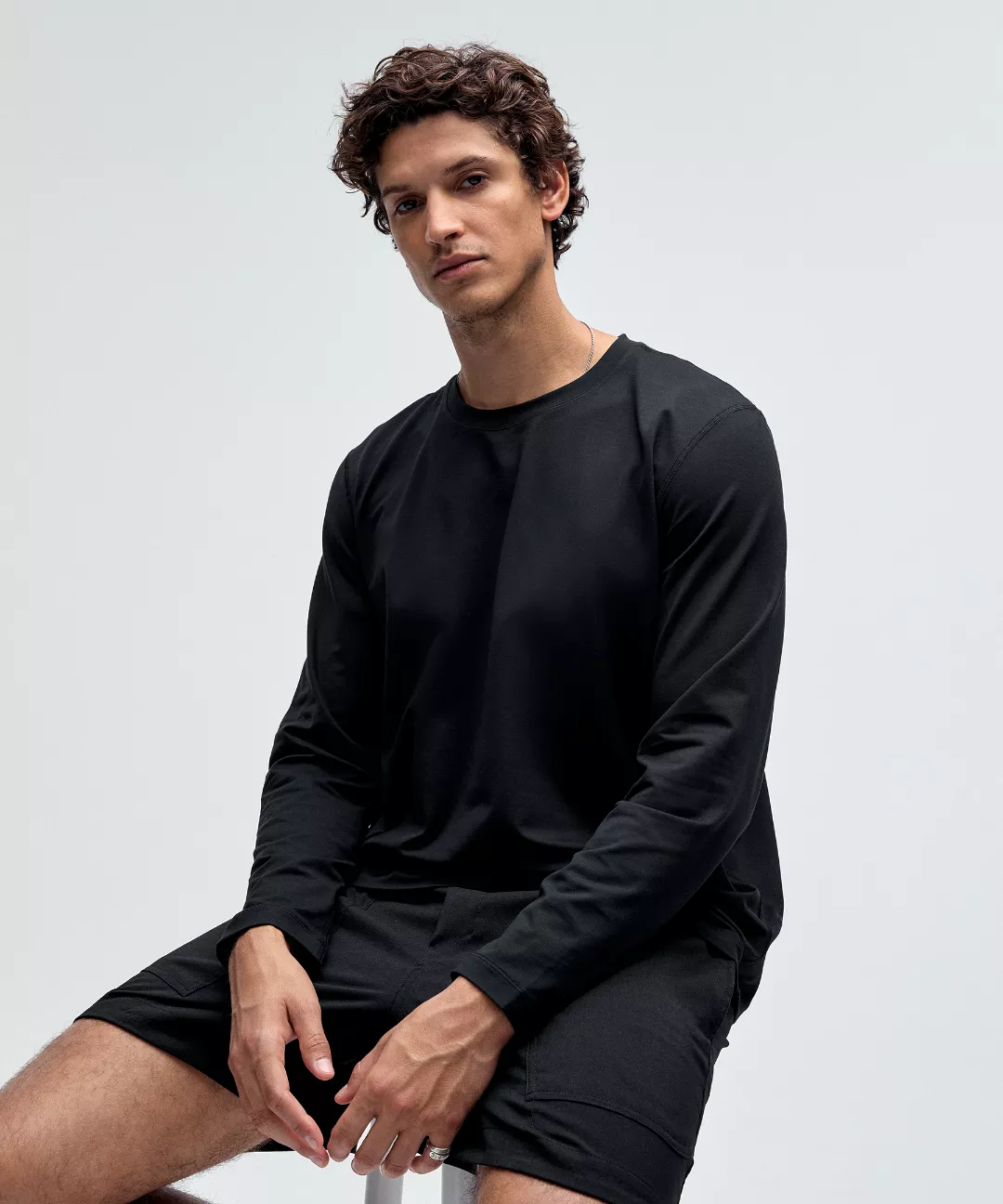 Soft Jersey Long-Sleeve Shirt