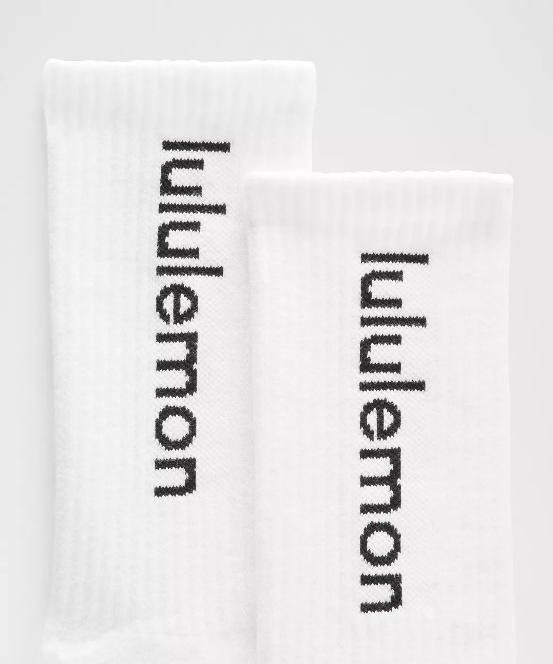Unisex Daily Essential Crew Socks *Wordmark