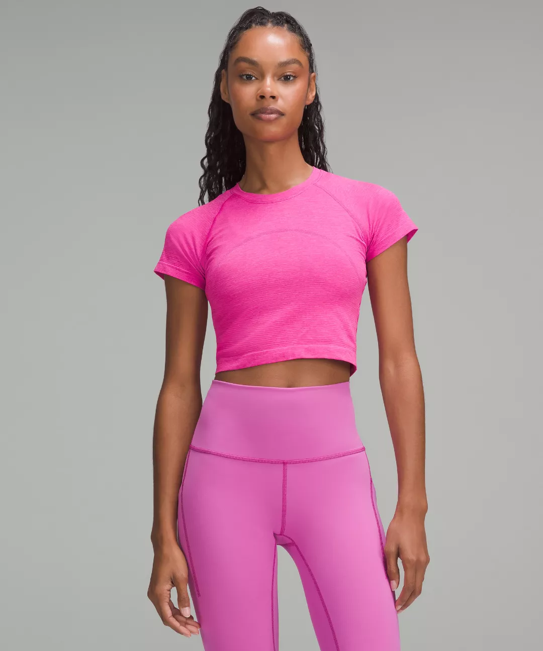 Swiftly Tech Cropped Short-Sleeve Shirt 2.0