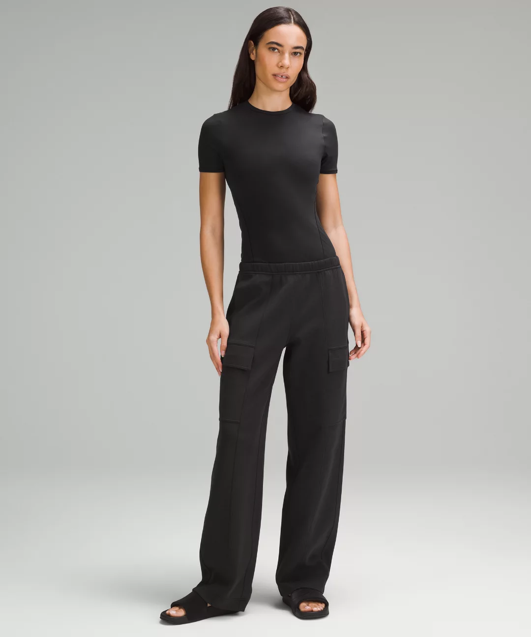 Wundermost Ultra-Soft Nulu Hip-Length Crewneck Shirt