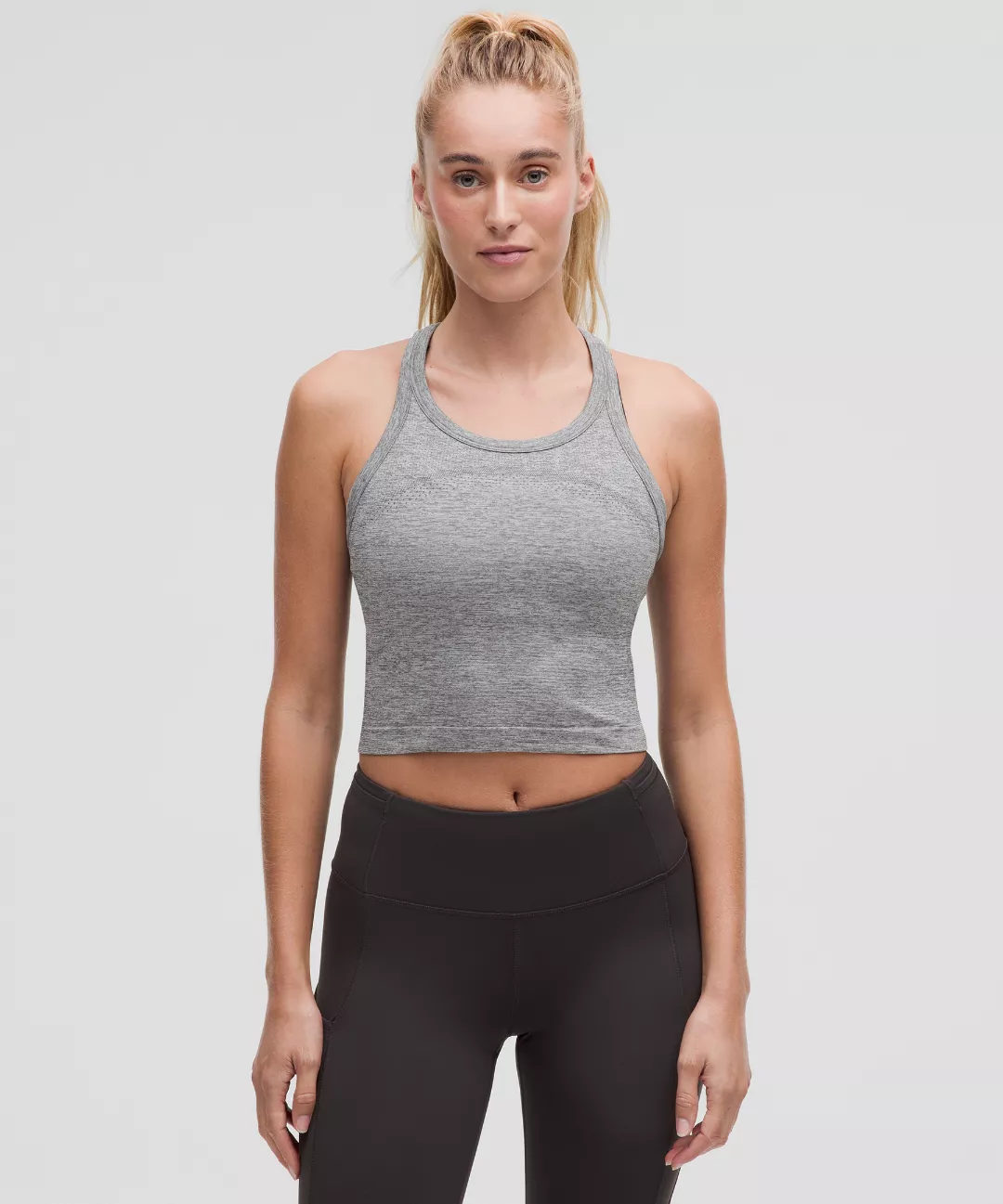 Swiftly Tech Cropped Racerback Tank Top 2.0