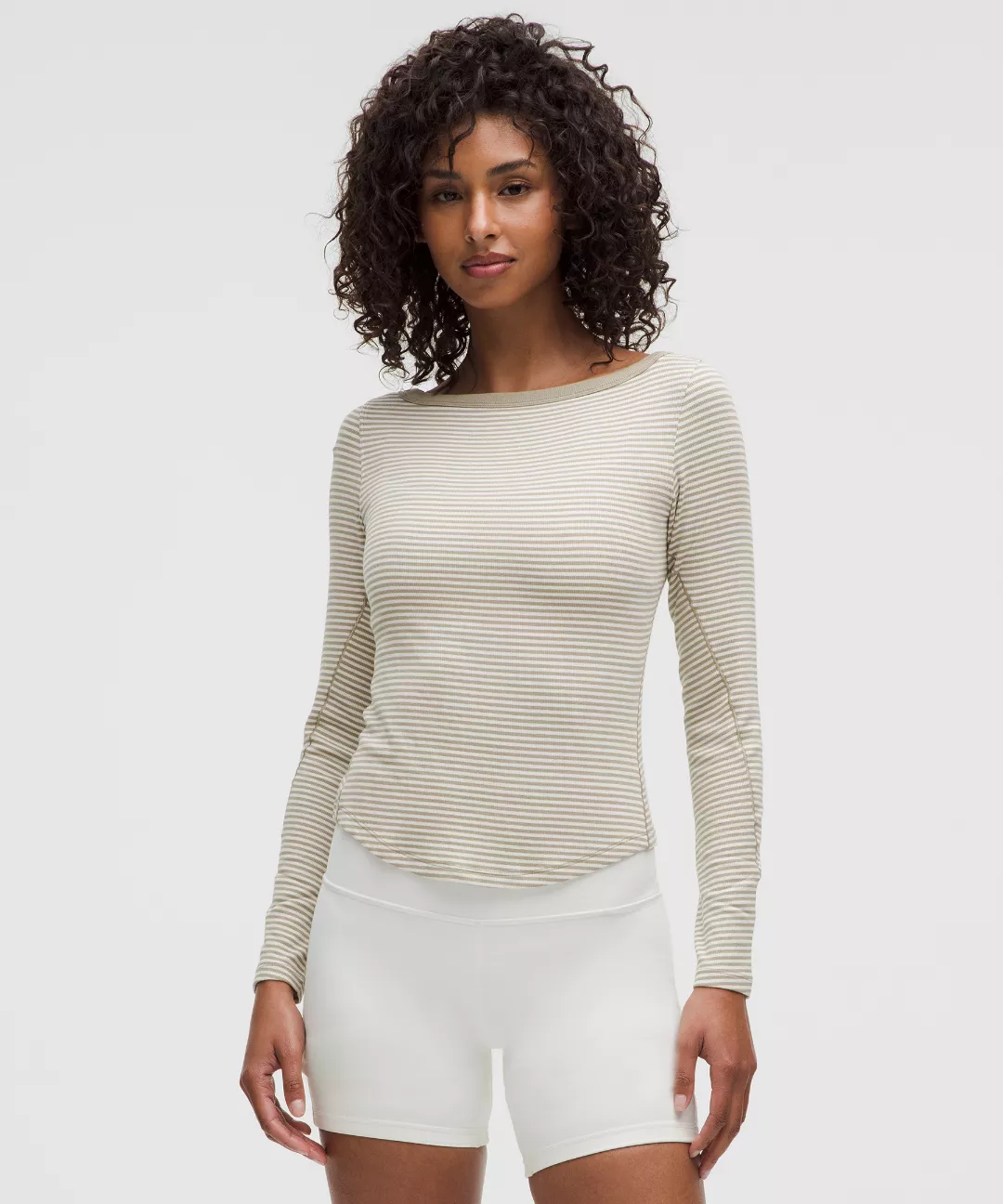 Hold Tight Boatneck Long-Sleeve Shirt
