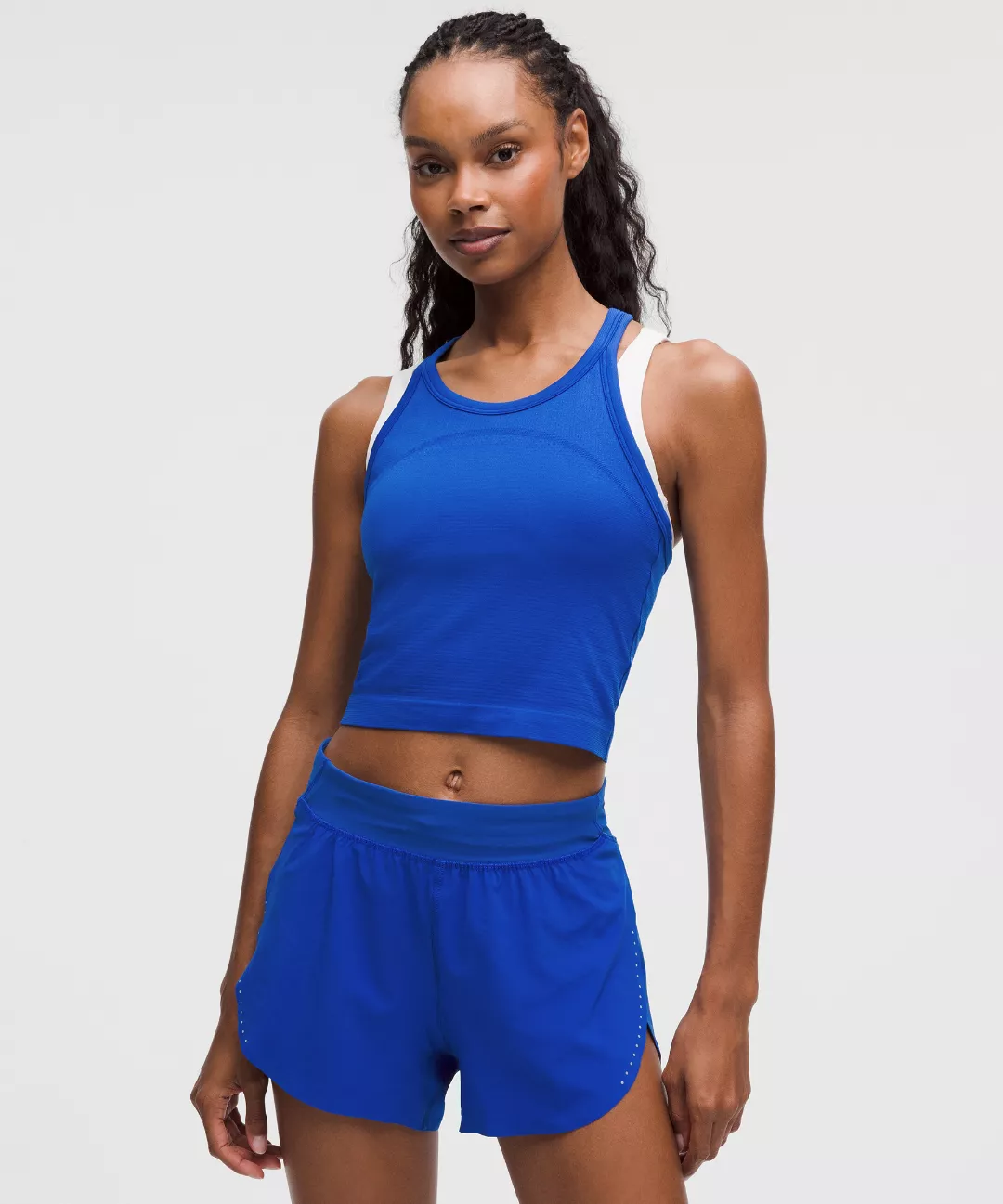 Swiftly Tech Cropped Racerback Tank Top 2.0
