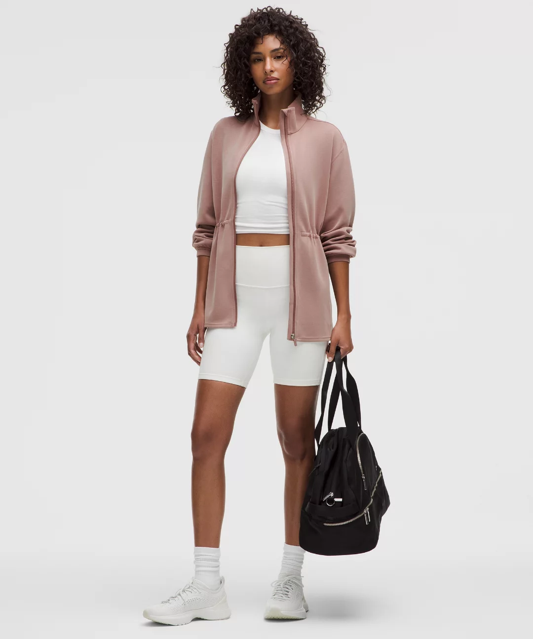 Softstreme Cinch-Waist Full-Zip Jacket