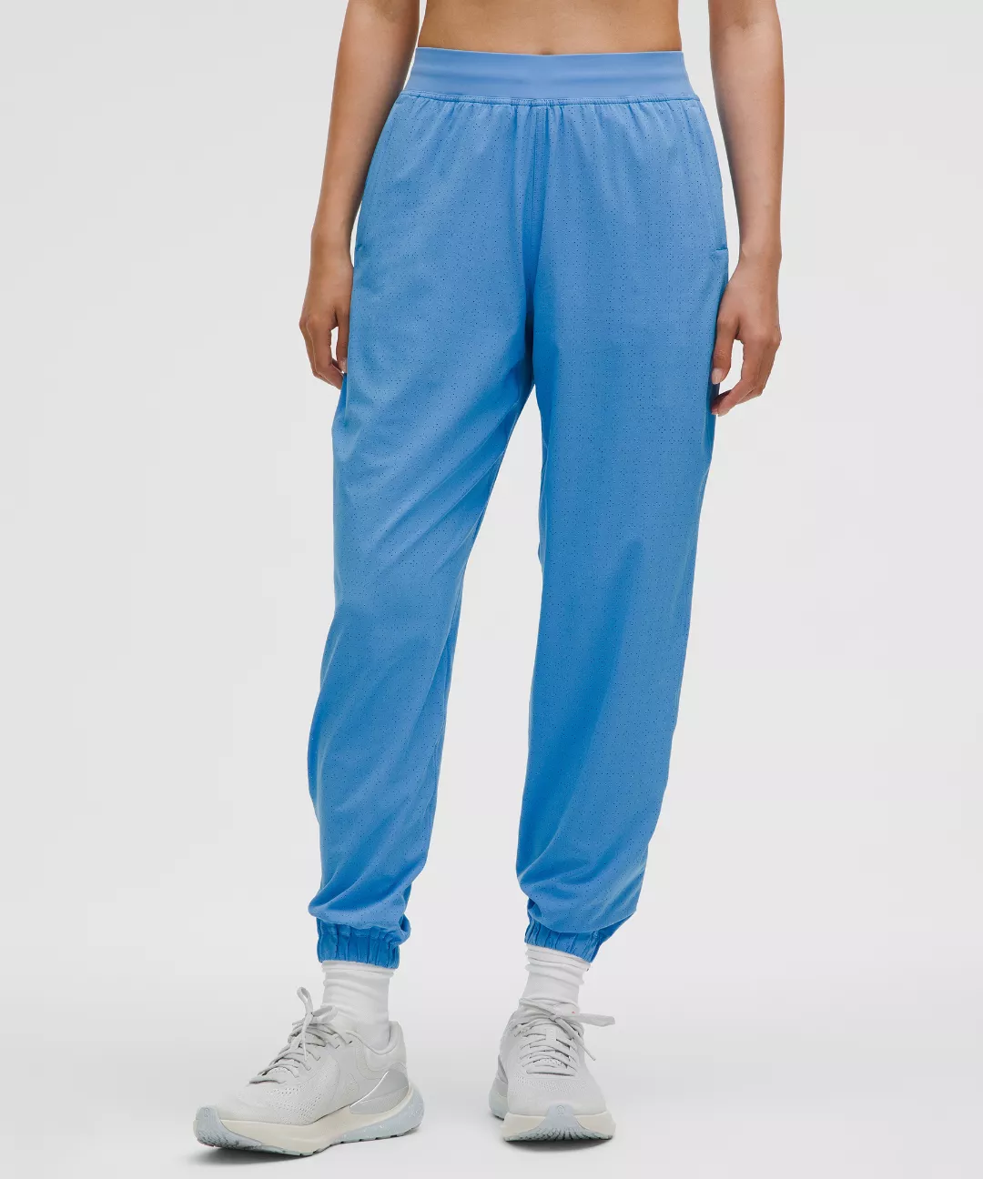 Adapted State Perforated High-Rise Jogger