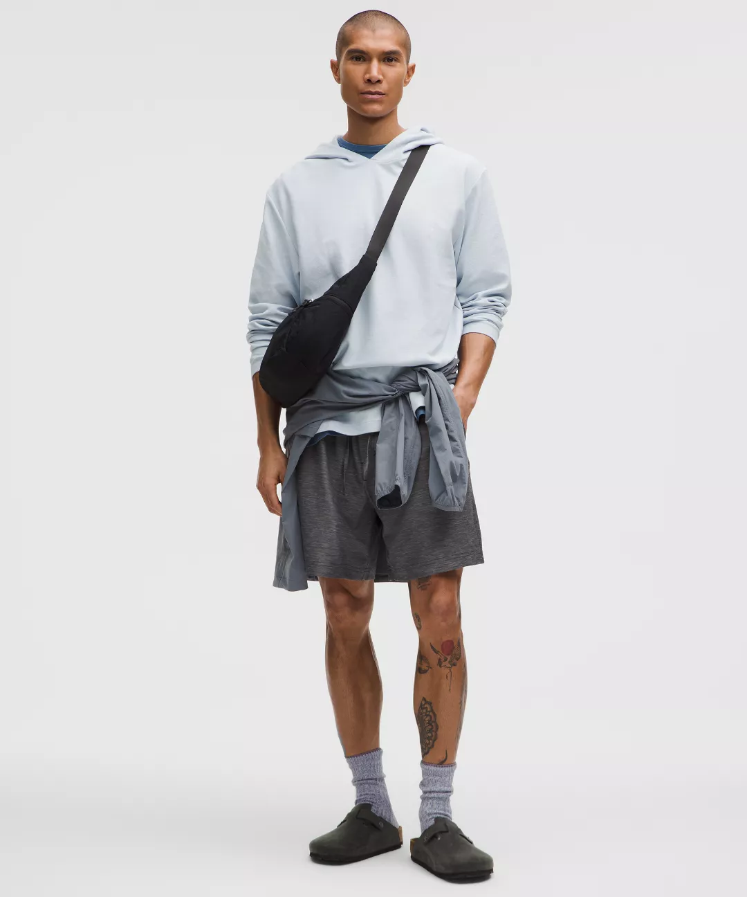LuluLinen Pull-On Short 7"