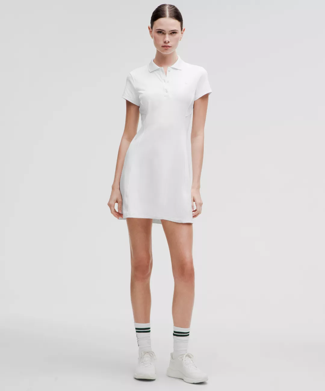 Short-Sleeve Polo Dress