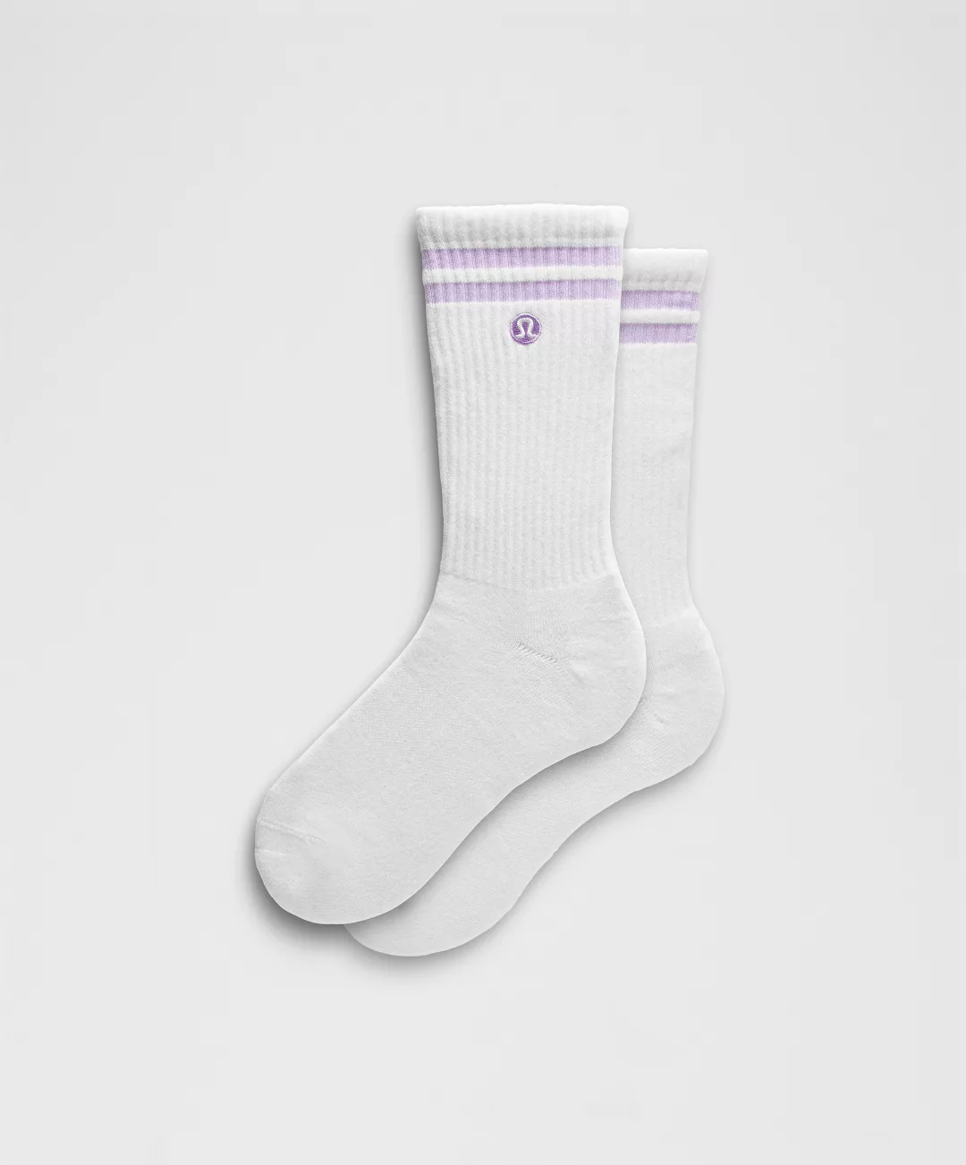 Unisex Daily Essential Crew Socks *Stripe