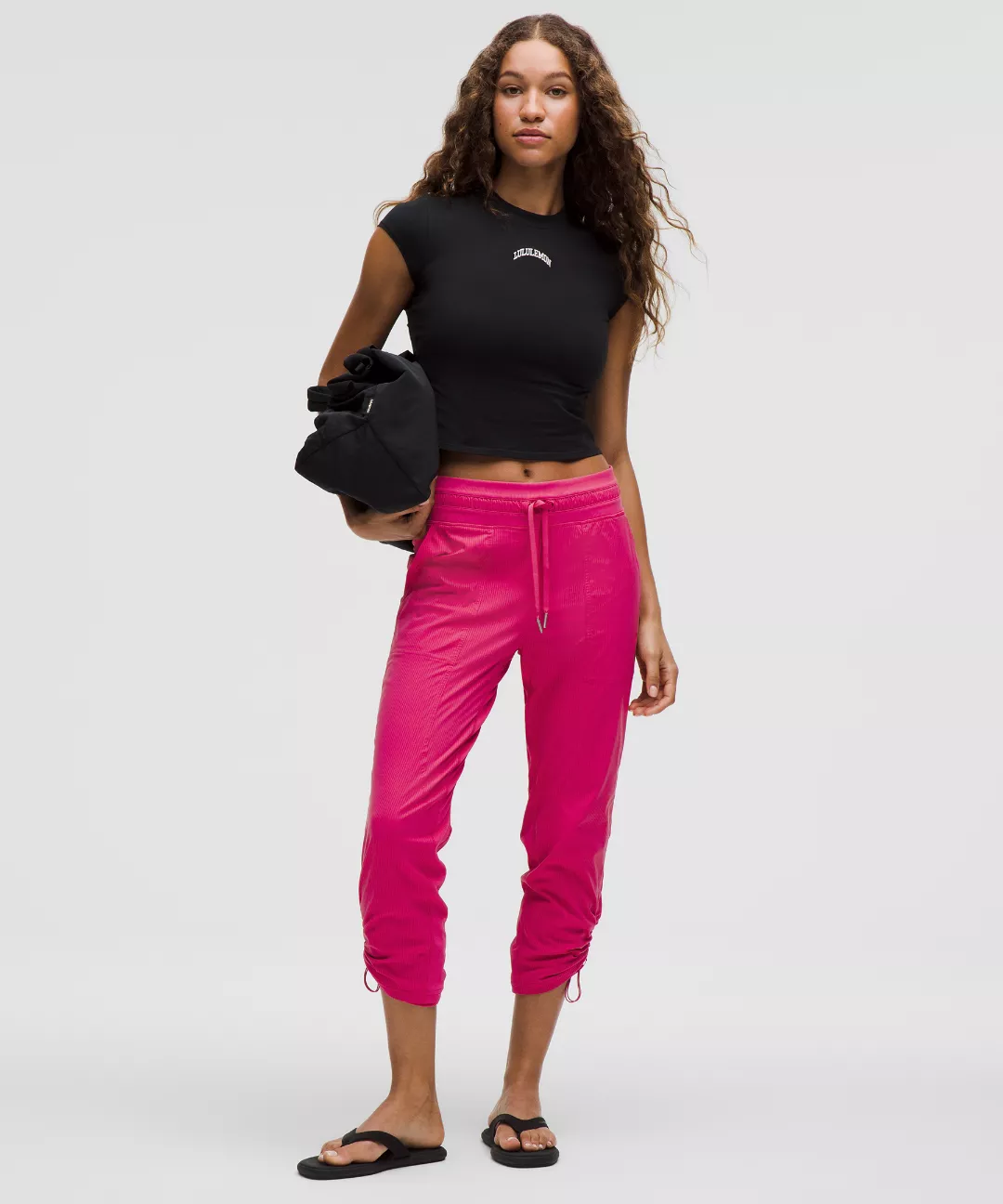 Dance Studio Mid-Rise Cropped Pant
