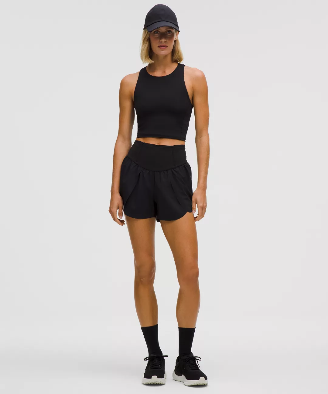 lululemon Go Further High-Rise Split Short 3"