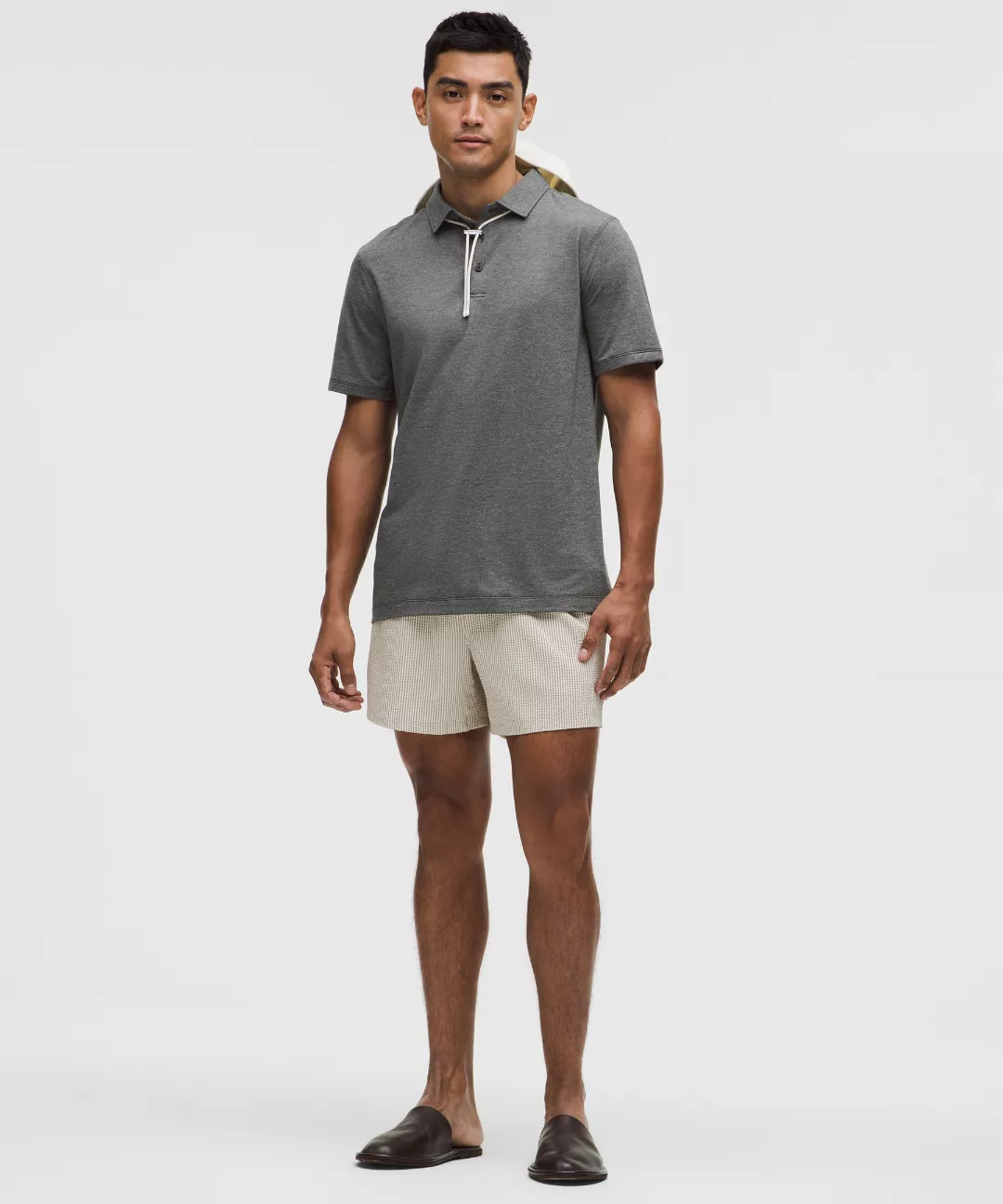 Textured Swim Short 5"
